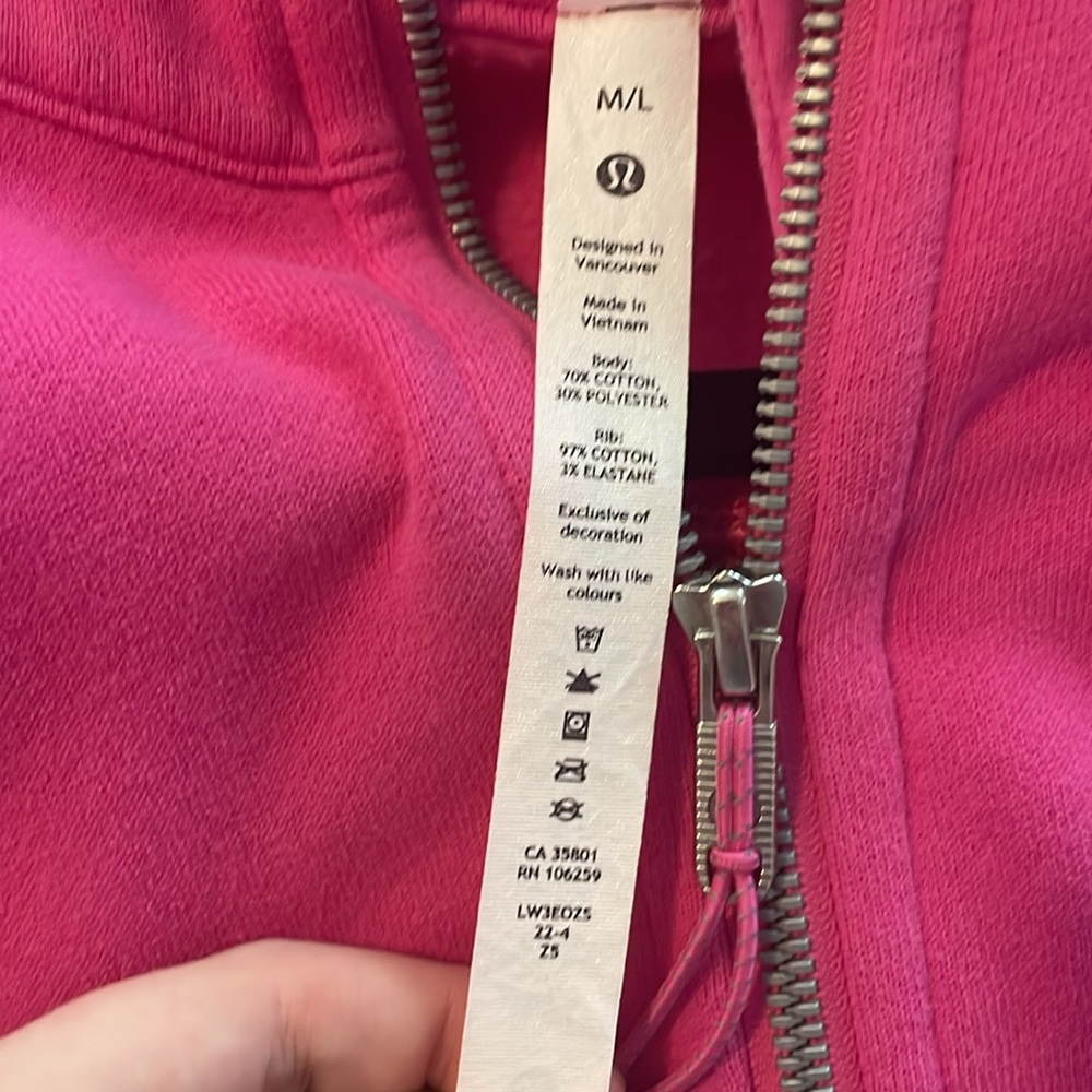 Lululemon Scuba Oversized Full-Zip Hoodie - Picture 3 of 4